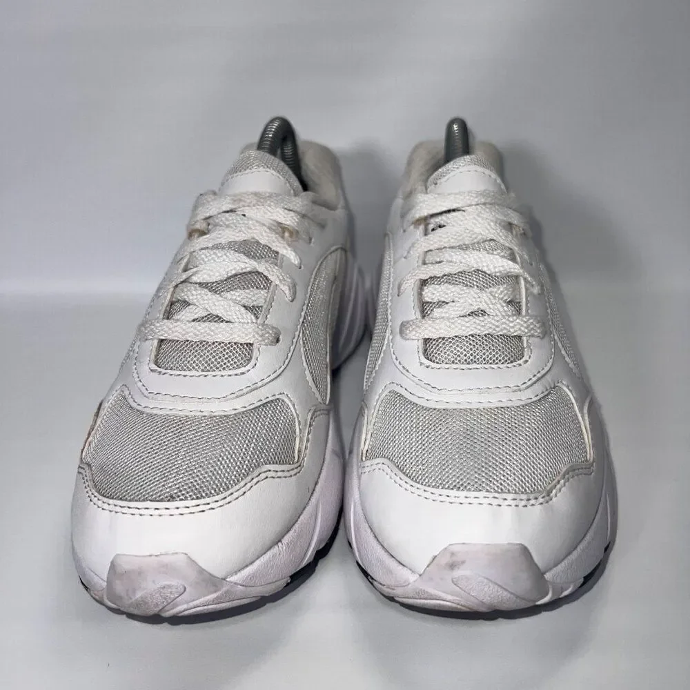 Puma RS‎ Connect Trainers Triple White 369751-03 Youth 3.5